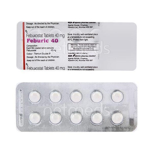 Feburic 40mg Tablet 10'S