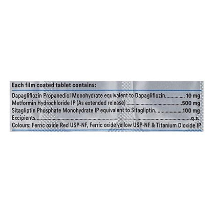 DAPLO SM 500 Tablet 10's