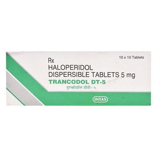 Trancodol DT 5mg Tablet 10'S - Global Surgicals