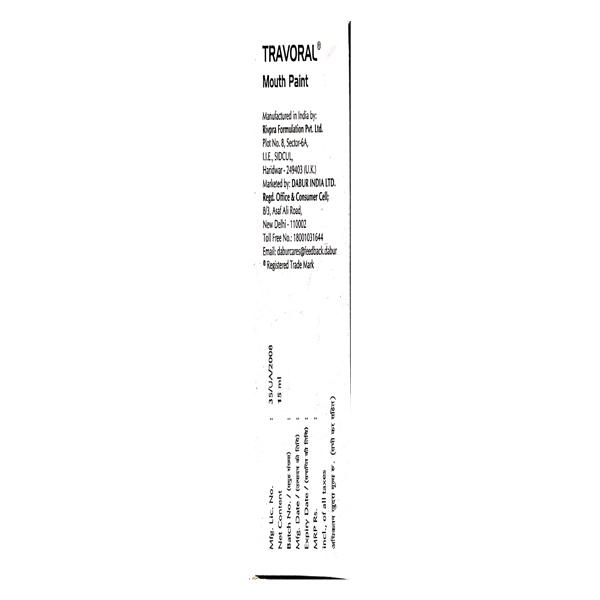 TRAVORAL Mouth paint 15ml - Global Surgicals