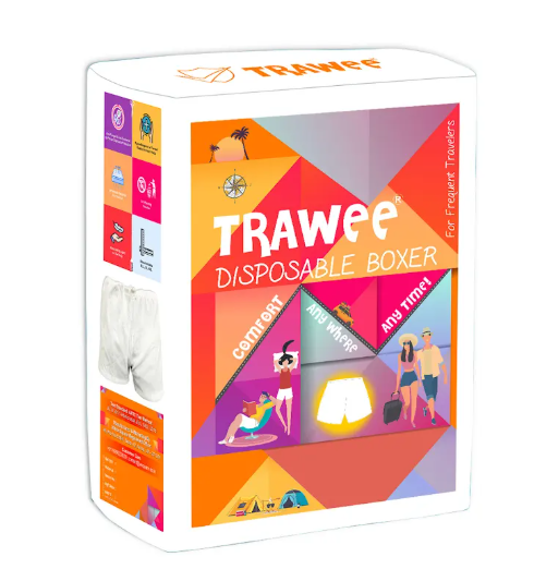 Trawee Disposable Boxer for Traveling - Global Surgicals