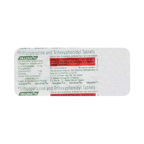 Trazine H Tablet 10'S - Global Surgicals