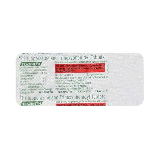 Trazine H Tablet 10'S - Global Surgicals