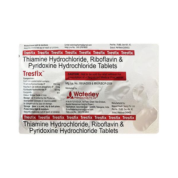 TRESFIX Tablet 15's - Global Surgicals
