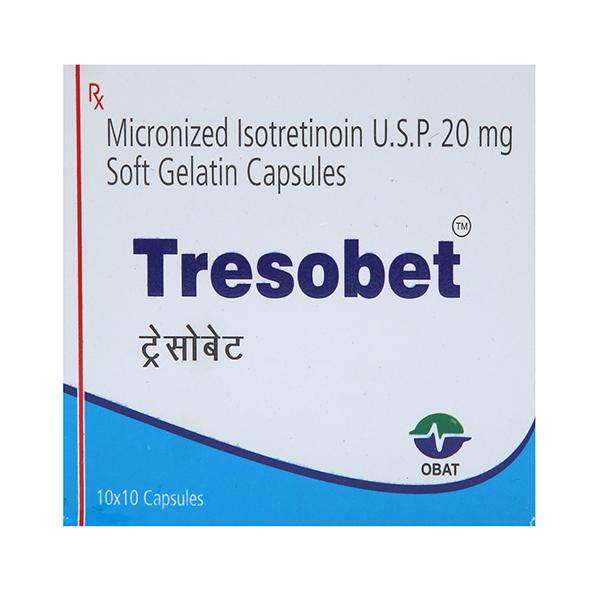 TRESOBET 20 Soft Gelatin Capsule 10's - Global Surgicals