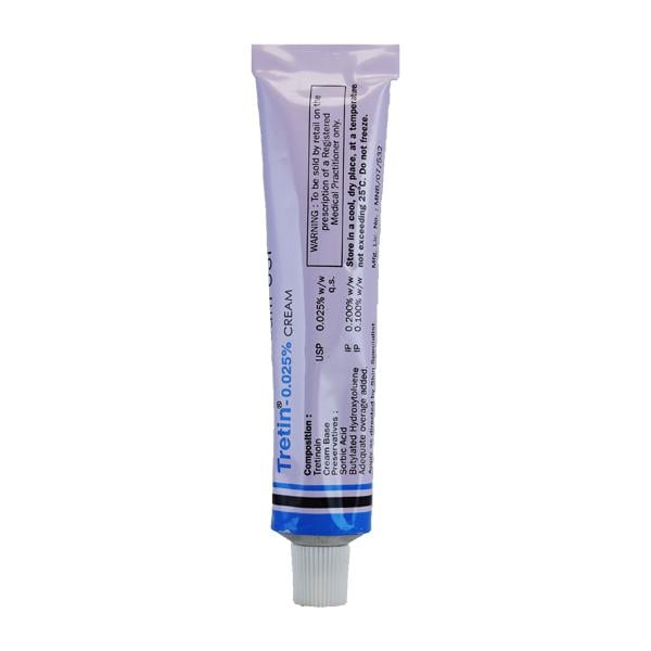 Tretin 0.025% Cream 30gm - Global Surgicals