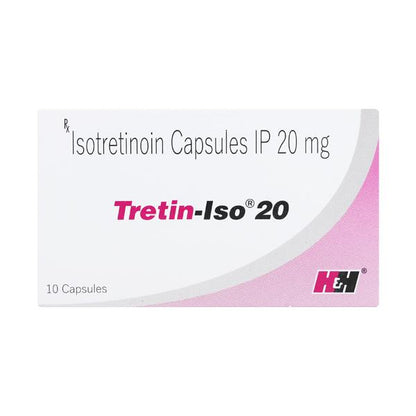 Tretin Iso 20mg Capsule 10'S - Global Surgicals