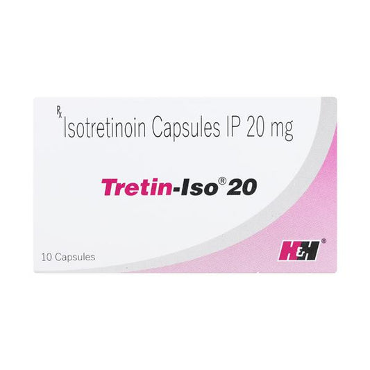 Tretin Iso 20mg Capsule 10'S - Global Surgicals