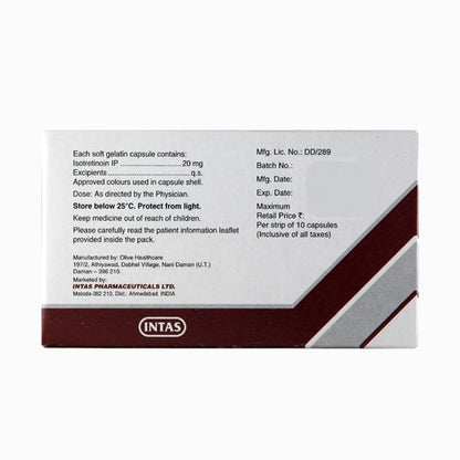Tretiva 20mg Capsule 10'S - Global Surgicals