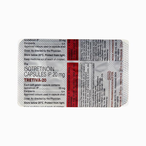 Tretiva 20mg Capsule 10'S - Global Surgicals