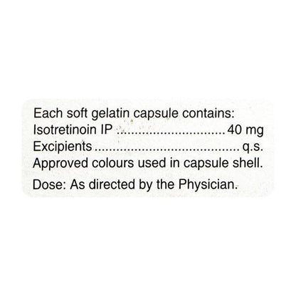 Tretiva 40mg Capsule 10'S - Global Surgicals