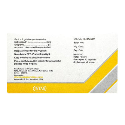 Tretiva 40mg Capsule 10'S - Global Surgicals
