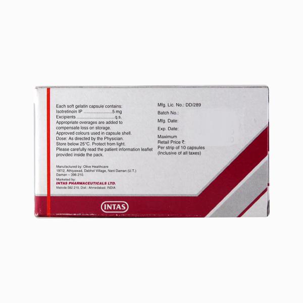 Tretiva 5mg Capsule 10'S - Global Surgicals