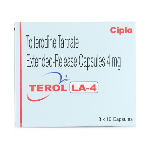 Terol LA 4mg Capsule 10'S
