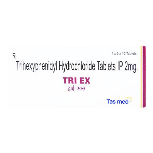TRI EX 2MG TABLET 10'S - Global Surgicals