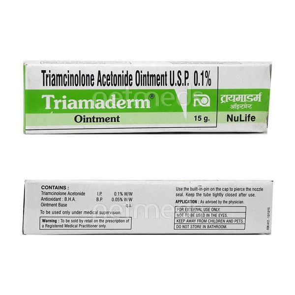 Triamaderm Ointment 15gm - Global Surgicals