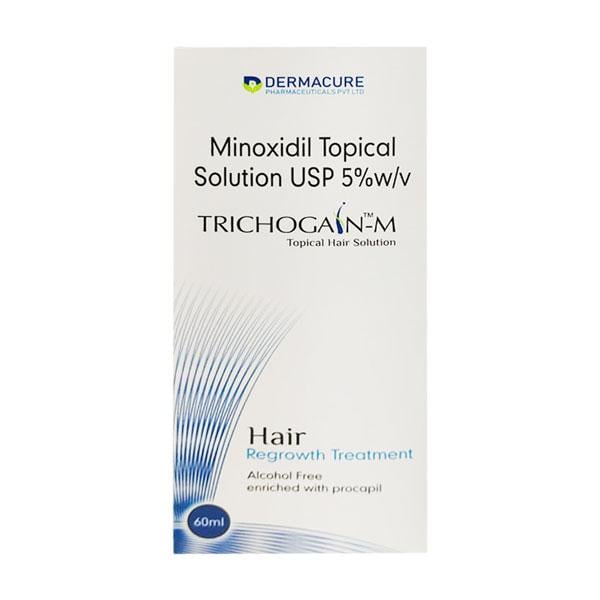 TRICHOGAIN M HAIR Solution 60ml - Global Surgicals