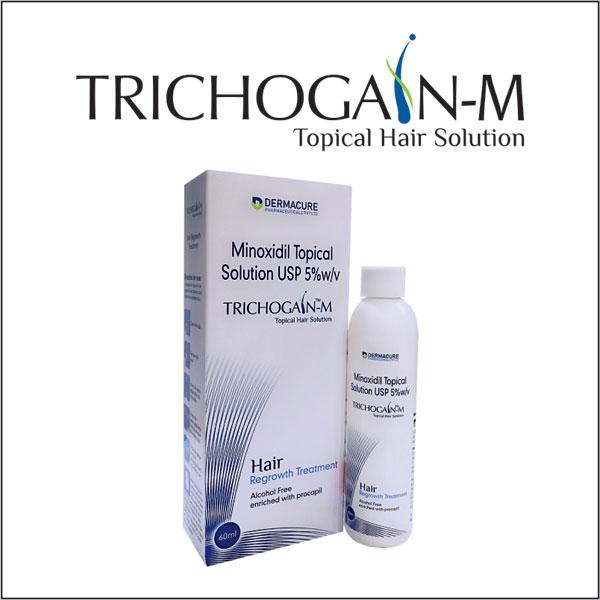 TRICHOGAIN M HAIR Solution 60ml - Global Surgicals