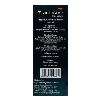 Tricogro New Hair Serum 100ml - Global Surgicals
