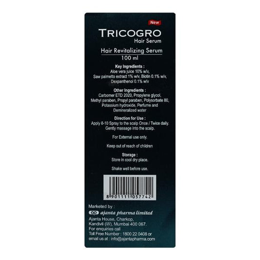 Tricogro New Hair Serum 100ml - Global Surgicals