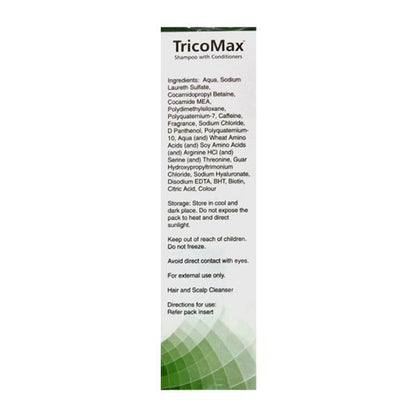 TRICOMAX GREEN APPLE FRAGRANCE SHAMPOO WITH Conditioner 180ml - Global Surgicals