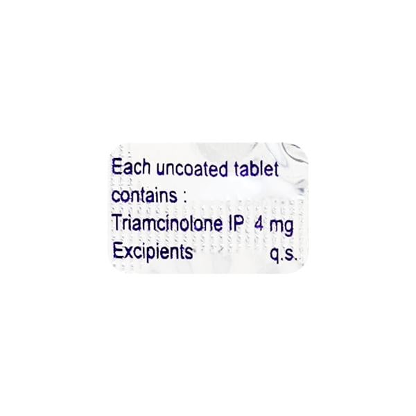 Tricort 4mg Tablet 10'S - Global Surgicals