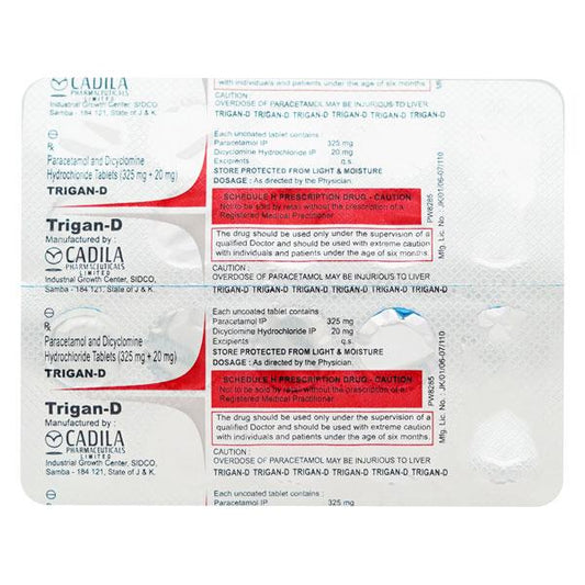 Trigan D Tablet 20'S - Global Surgicals