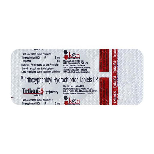 TRIKON 5 Tablet 10's - Global Surgicals