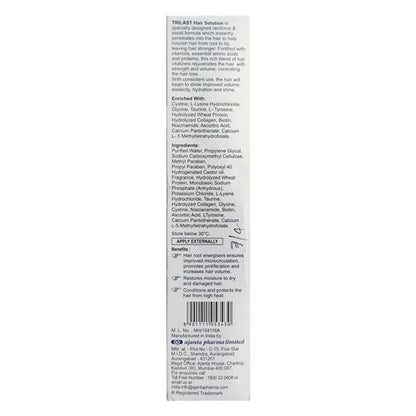 Trilast Hair Solution 60ml - Global Surgicals