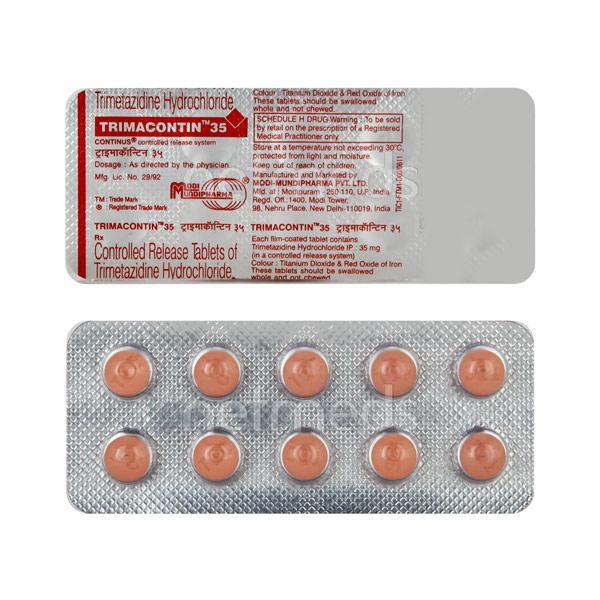 Trimacontin 35mg Tablet 10'S - Global Surgicals