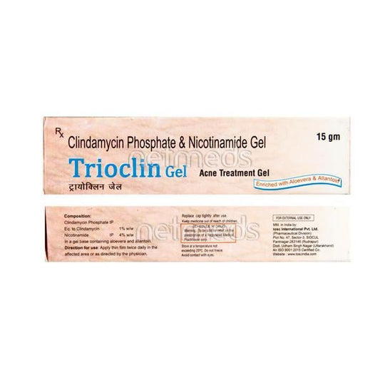 Trioclin Gel 15gm - Global Surgicals
