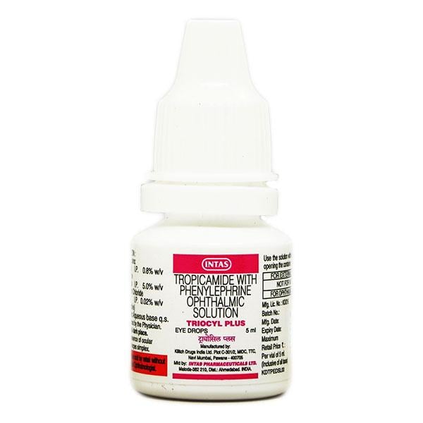 Triocyl Plus Eye Drops 5ml - Global Surgicals