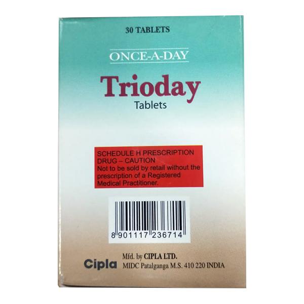 Trioday Tablet 30'S - Global Surgicals