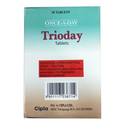 Trioday Tablet 30'S - Global Surgicals