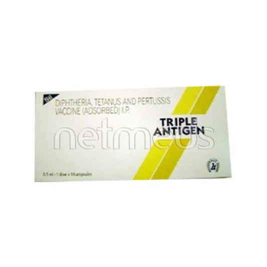 Triple Antigen Injection 0.5ml - Global Surgicals