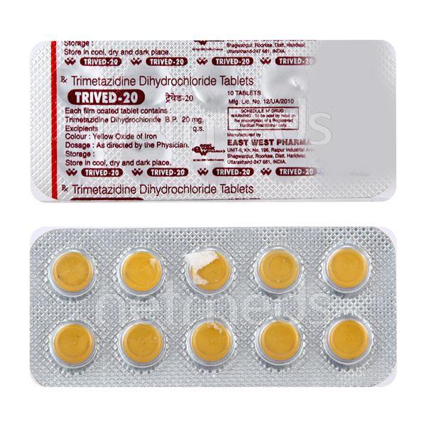 Trived 20mg Tablet 10'S - Global Surgicals