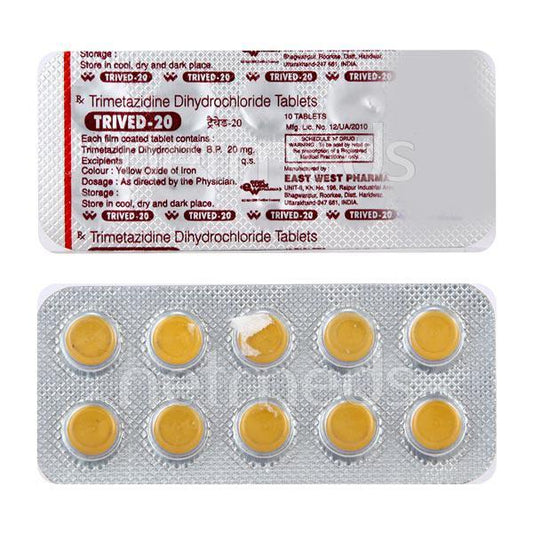 Trived 20mg Tablet 10'S - Global Surgicals