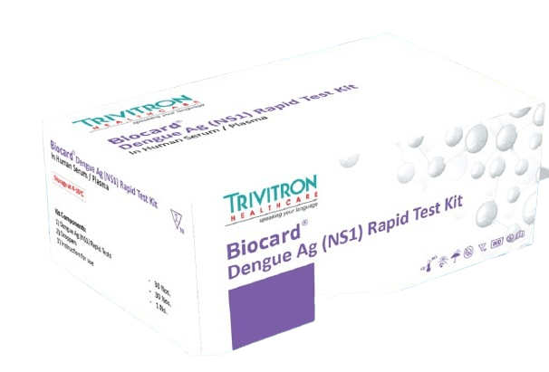 Trivitron Dengue Ag NS1 Rapid Card - Global Surgicals