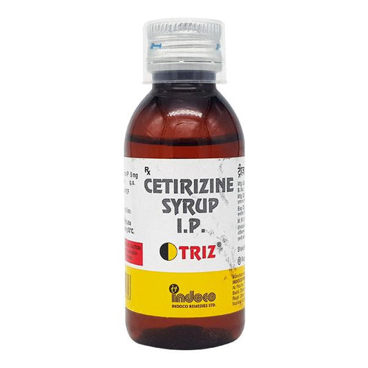 Triz Syrup 60ml - Global Surgicals