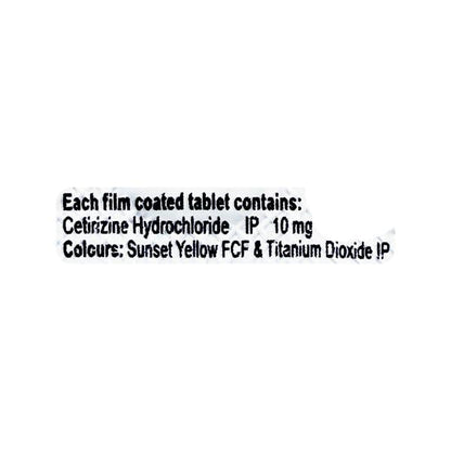 Triz Tablet 10'S - Global Surgicals