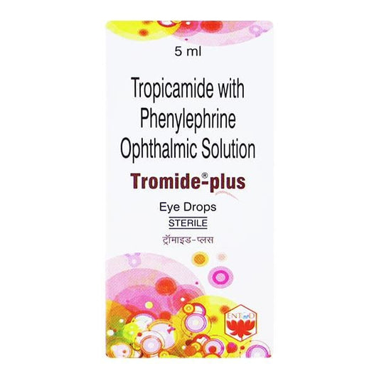 TROMIDE PLUS Eye Drops 5ml - Global Surgicals