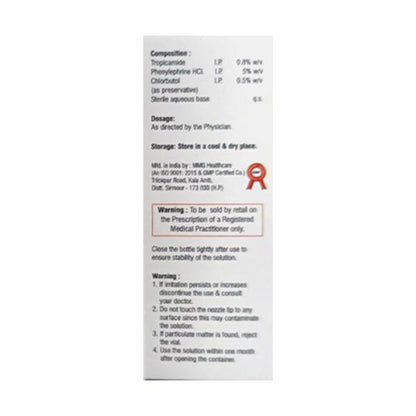 TROPICAPHEN Eye Drops 5ml - Global Surgicals