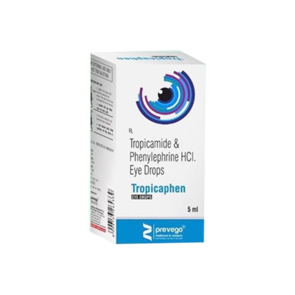 TROPICAPHEN Eye Drops 5ml - Global Surgicals