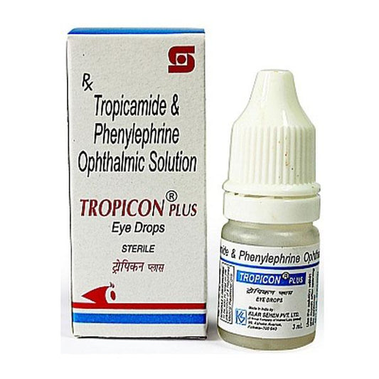 Tropicon Plus Eye Drops 3ml - Global Surgicals