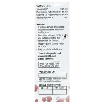 TROPIEYE Ophthalmic Solution 5ml - Global Surgicals