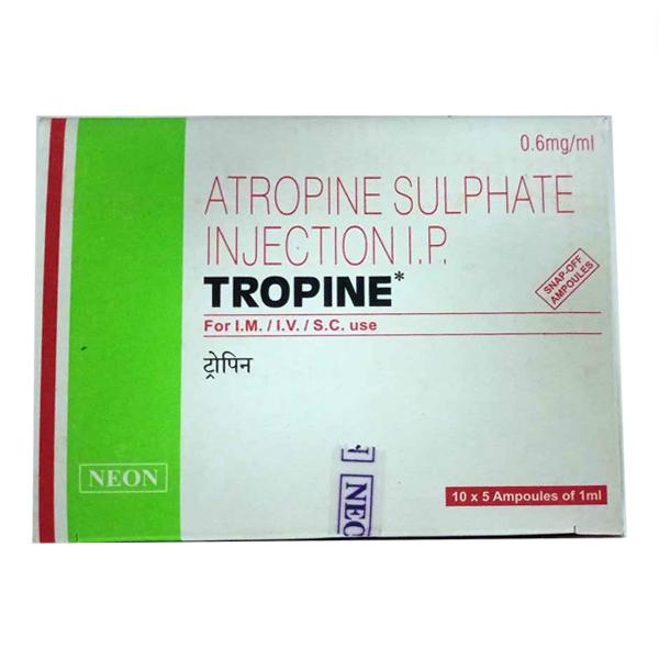 TROPINE INJECTION 1ML - Global Surgicals