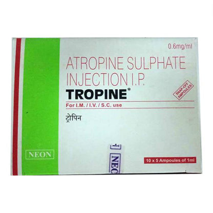 TROPINE INJECTION 1ML - Global Surgicals
