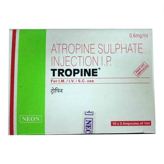 TROPINE INJECTION 1ML - Global Surgicals