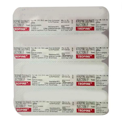 TROPINE INJECTION 1ML - Global Surgicals