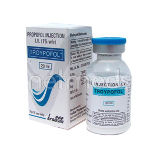 Troypofol Injection 20ml - Global Surgicals